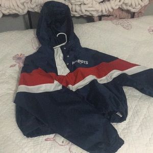 Patriot Football Cropped Hoodie